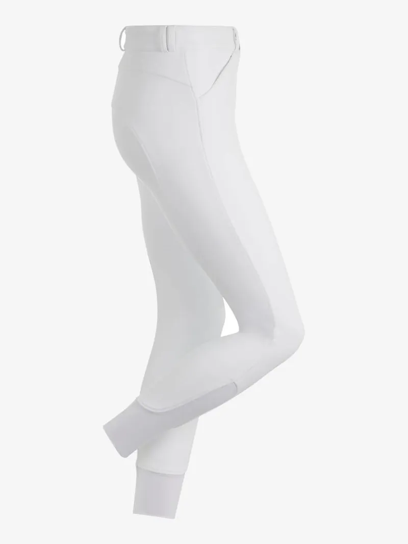 LeMieux Drytex Waterproof Breeches Knee Grip White-3